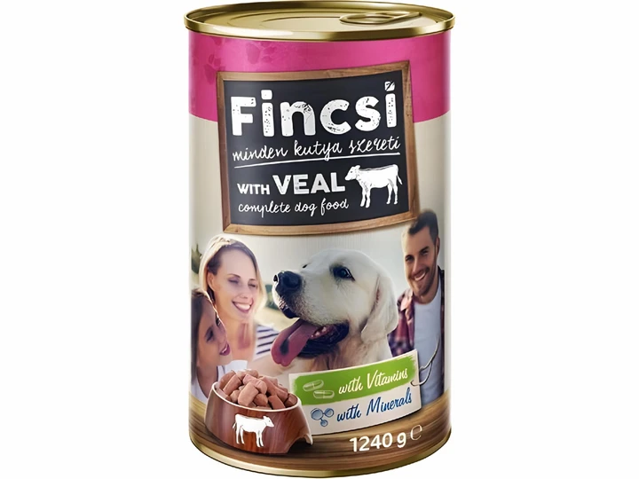 Влажный корм Fincsi теленок 1240 г