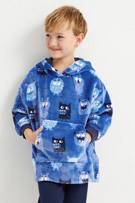 Худі плюшеве C&A з капюшоном на 7-8 років