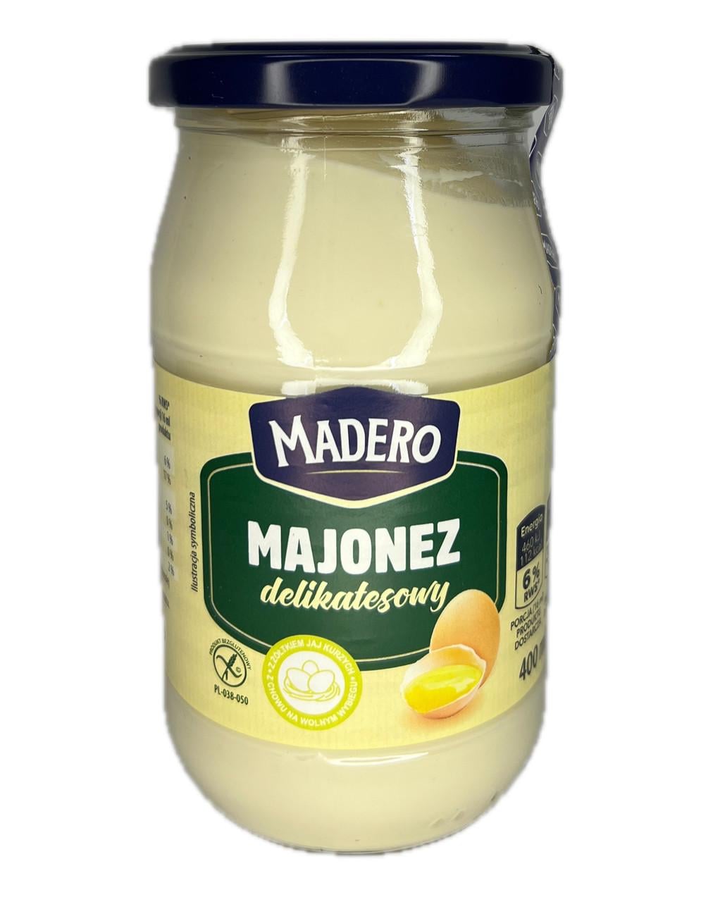 Майонез Madero Деликатесный 400 г (7326068141462)