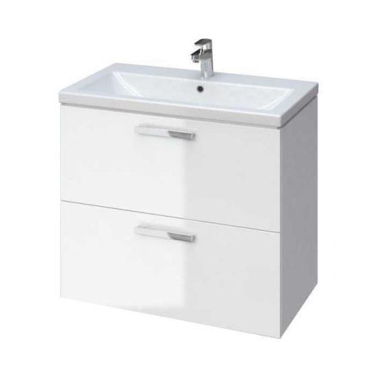 Тумба для ванной комнаты Cersanit cet 565 Melar с умывальником Como 80 см (UN509-003-DSM)