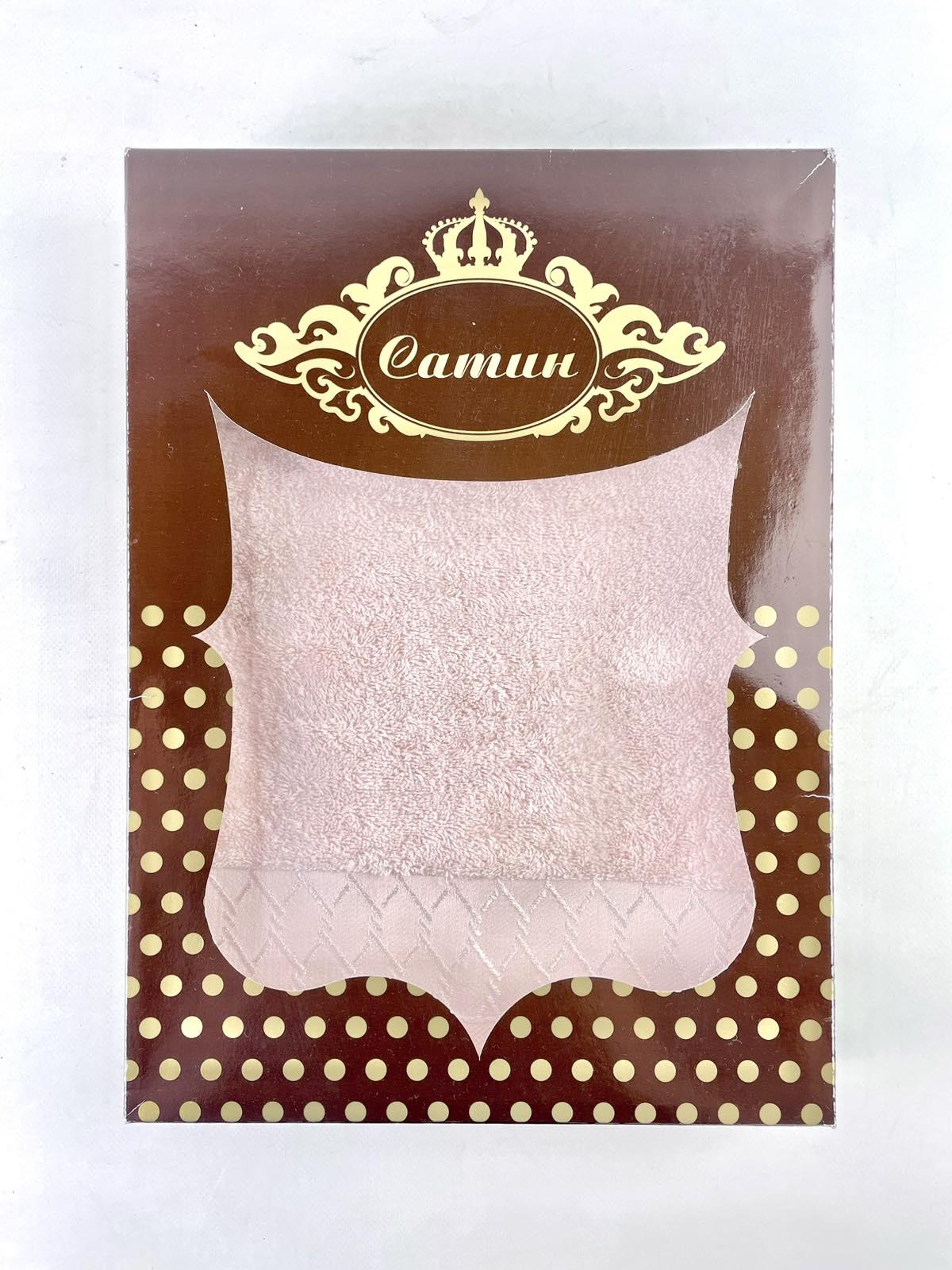 Набор полотенец AE Zefir 2 шт. в фирменой коробке Розовый (CN37547) - фото 2 Набор полотенец AE Zefir 2 шт. в фирменой коробке Розовый (CN37547) - фото 2