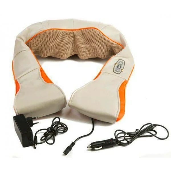 Масажер роликовий Shiatsu Massager of Neck Kneading з підігрівом (2573807684) - фото 9