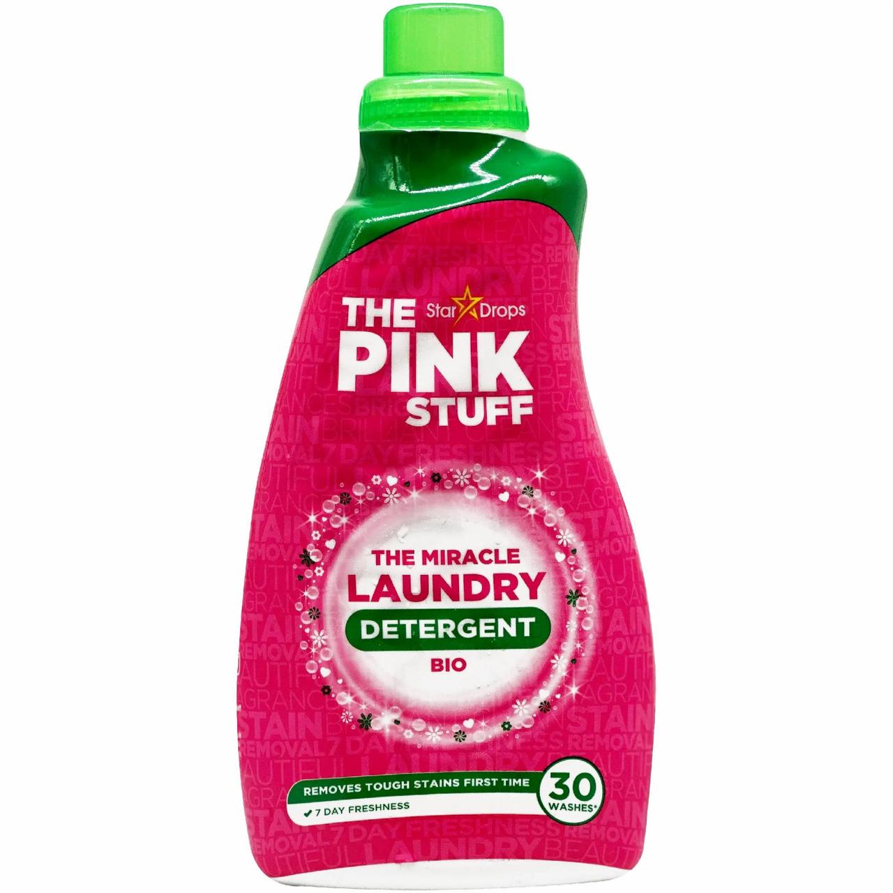 Гель для стирки The Pink Stuff Laundry Bio 960 мл 30 стирок