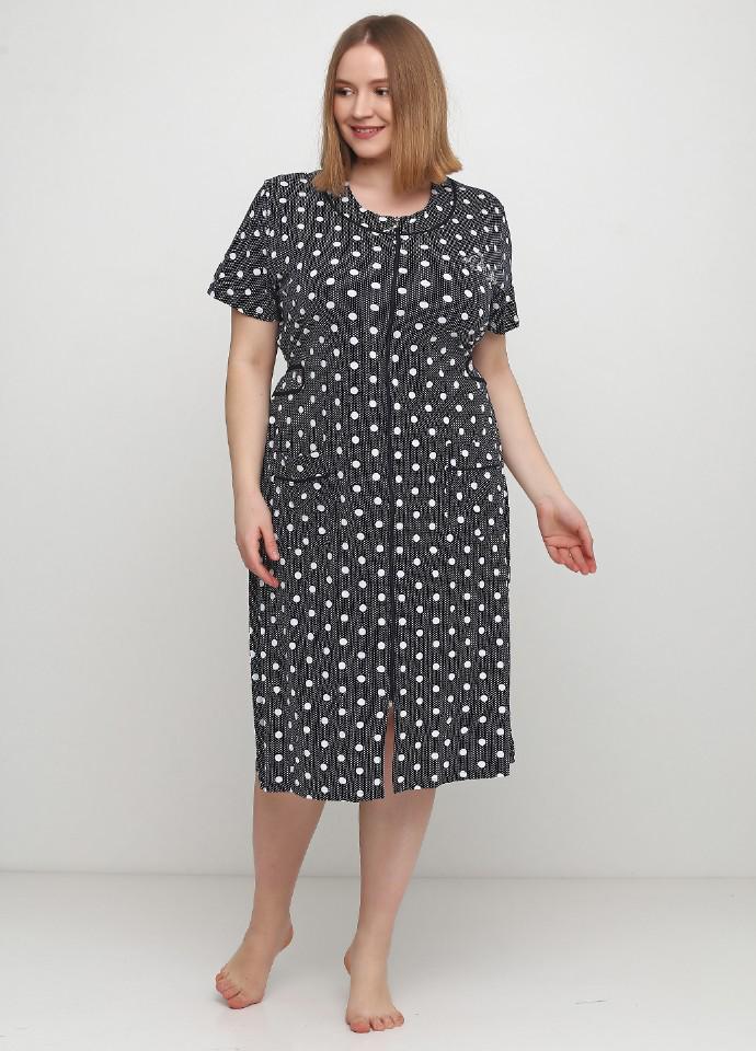 Халат Romeo Life 4XL Разноцветный/Черный (7107)