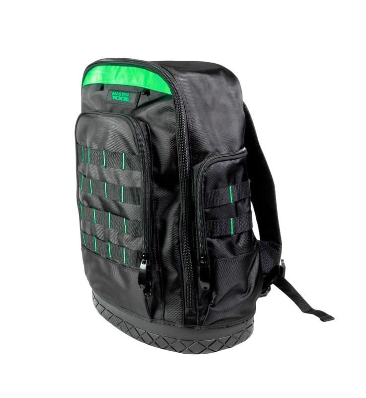 Рюкзак для инструментов MasterTool пластиковое дно 380х180х480 мм 22 кармана 1680 DEN