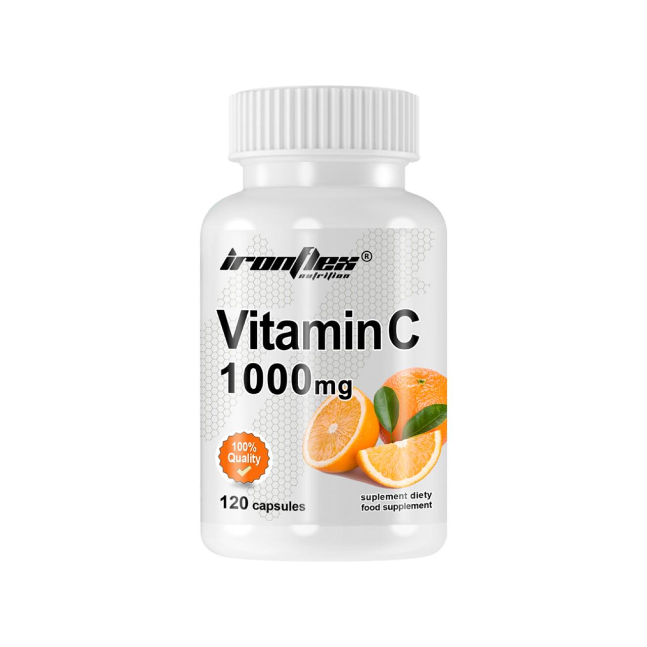 Витамин C IronFlex Vitamin C 1000 мг 120 капсул