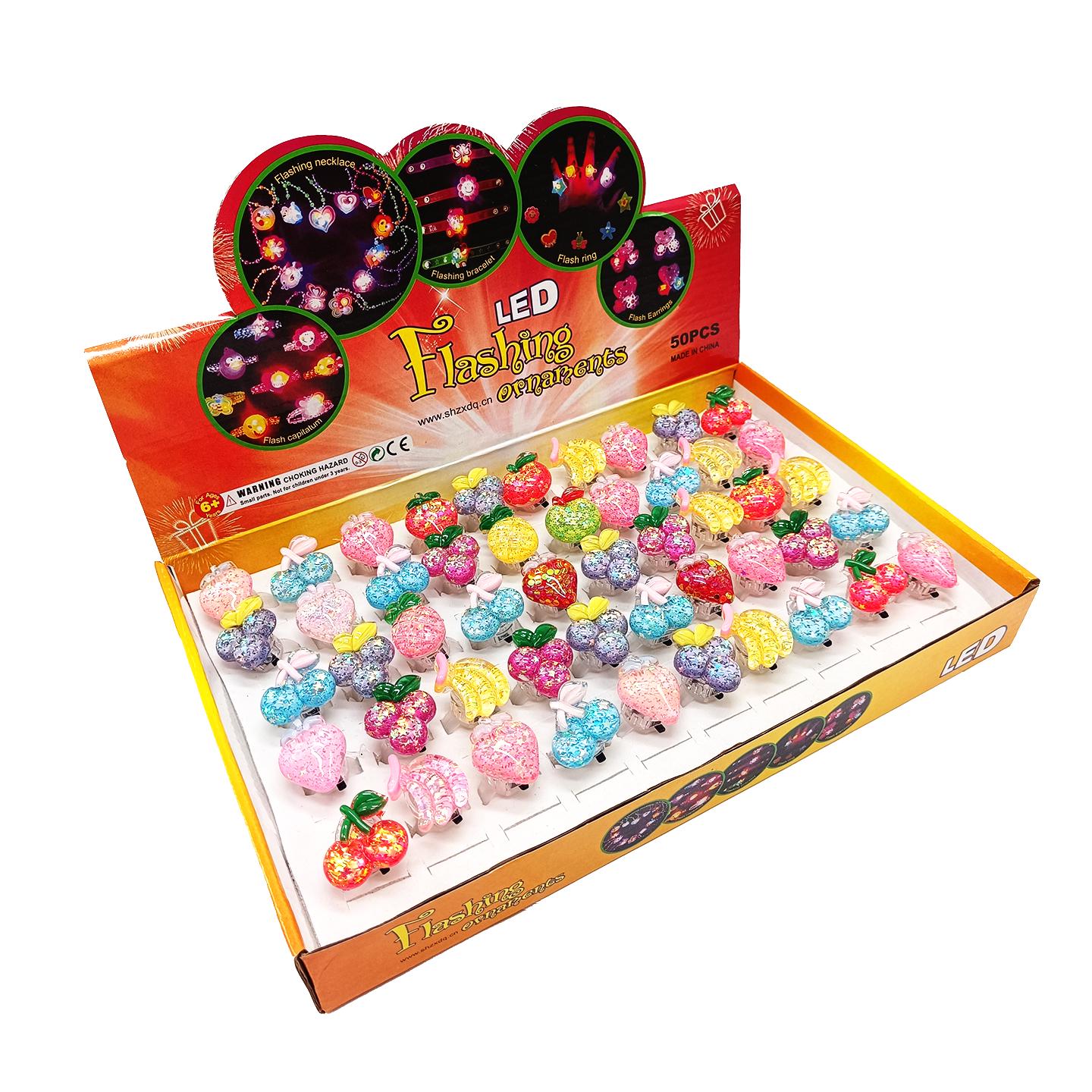 Кольцо детское Bambi светящееся Разноцветный (AD-114-P-7)