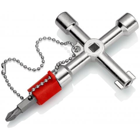 Ключ для шкафов и систем запирания Knipex (00 11 03) - фото 2