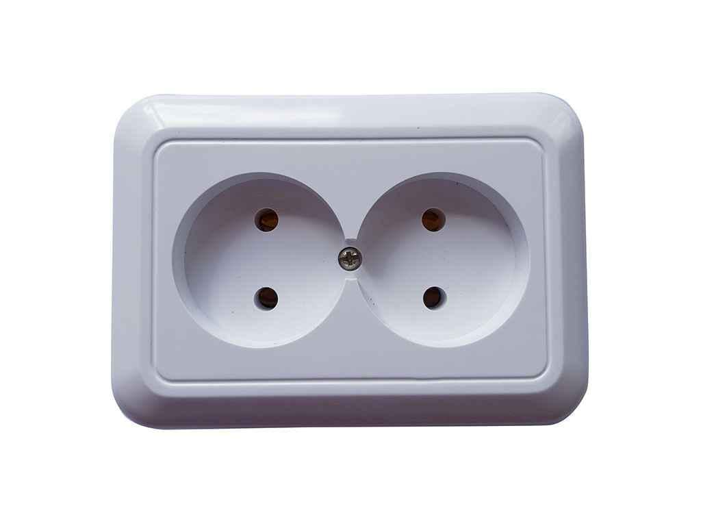 Розетка Белоцерковское УВП УТОС 2постовая РС16-У04 без заземления (664703)