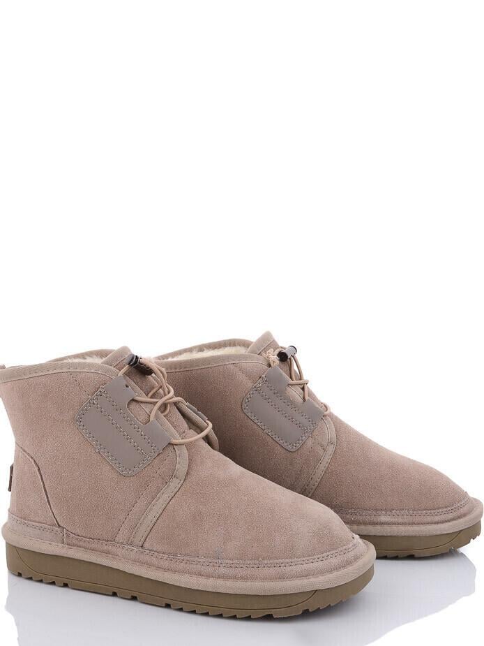 Угги кожаные ITTS H5898-3 р. 42 Бежевый
