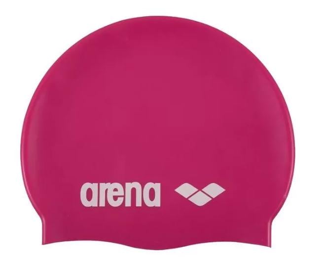 Шапочка для плавания ARENA CLASSIC SILICONE Фуксия (6936116102311)