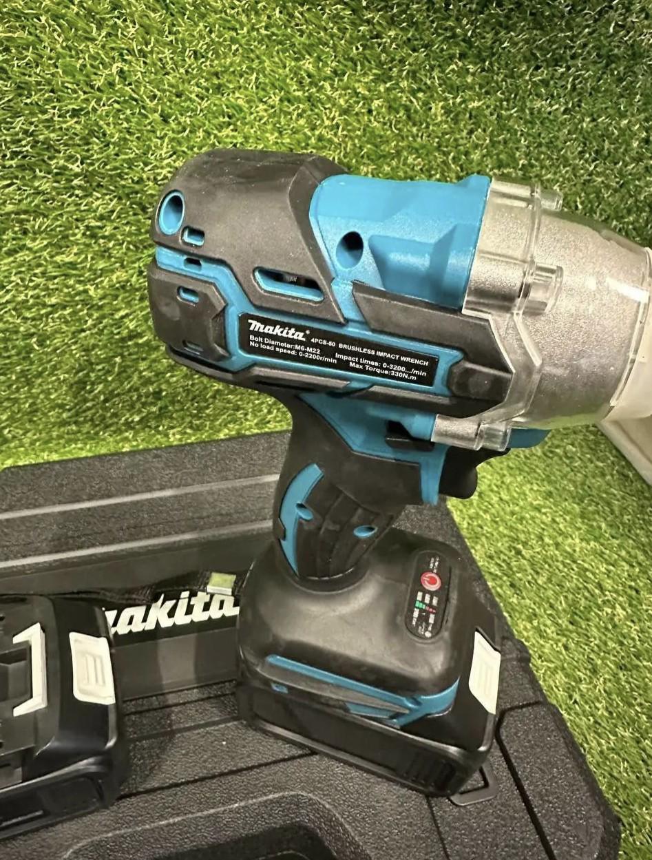 Гайковерт ударный Makita DTW401 аккумуляторный бесщеточный 48 В 6А/ч Черный (1230) - фото 5 Гайковерт ударный Makita DTW401 аккумуляторный бесщеточный 48 В 6А/ч Черный (1230) - фото 5