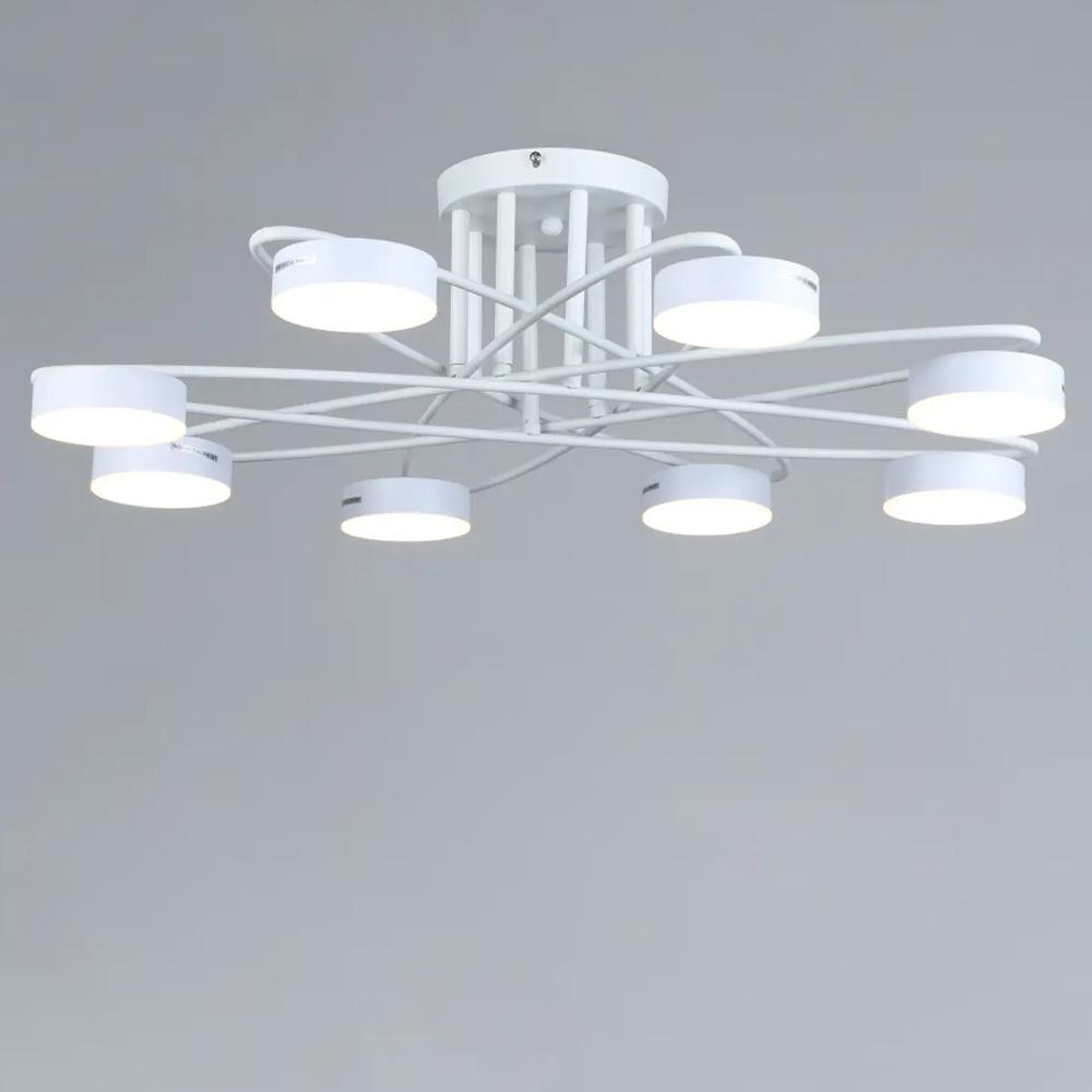 Люстра потолочная Lighthouse SRS-19544/8 LED 112W Белый (79612)