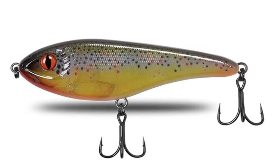Воблер StormBear JerkBait StBR-1A 120 мм-50 г-SS колір #022