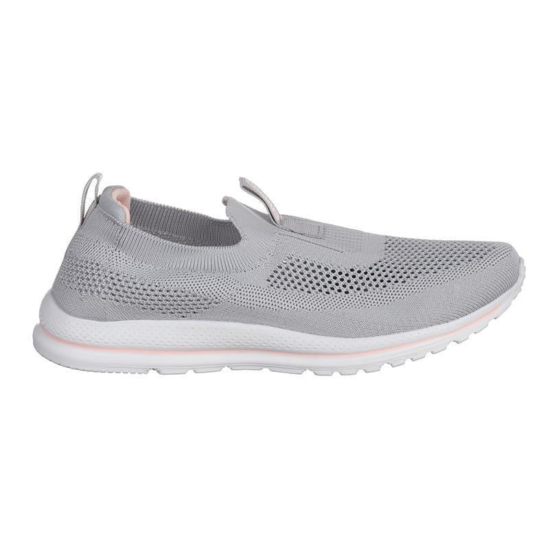 Слипоны женские Bonote 9112B-4 текстильные р. 38 Серый (90132) - фото 3