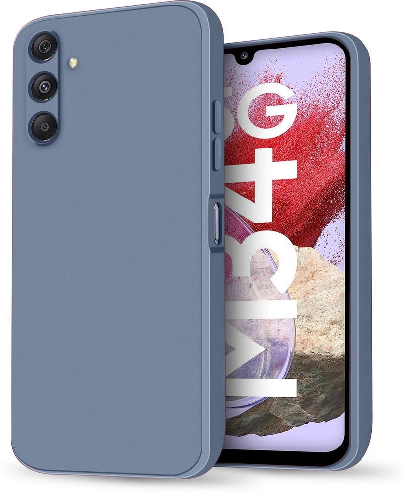 Силиконовый чехол HardCorner для Samsung Galaxy M34 M346 Gray Blue (34629-6D) Силиконовый чехол HardCorner для Samsung Galaxy M34 M346 Gray Blue (34629-6D)