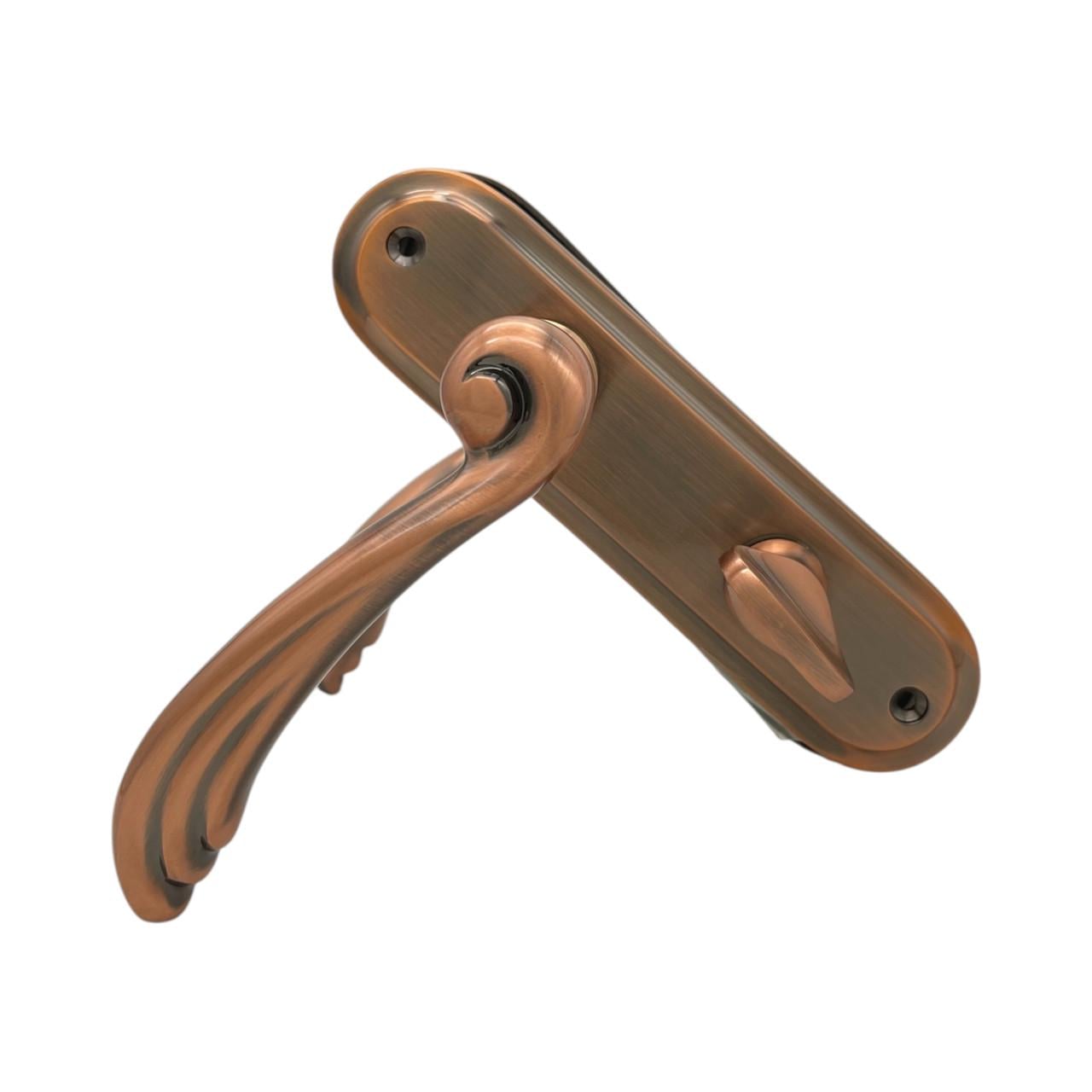 Дверні ручки міжкімнатні Ozcanlar Tuna WC 62 мм Bakiroksid (360024)