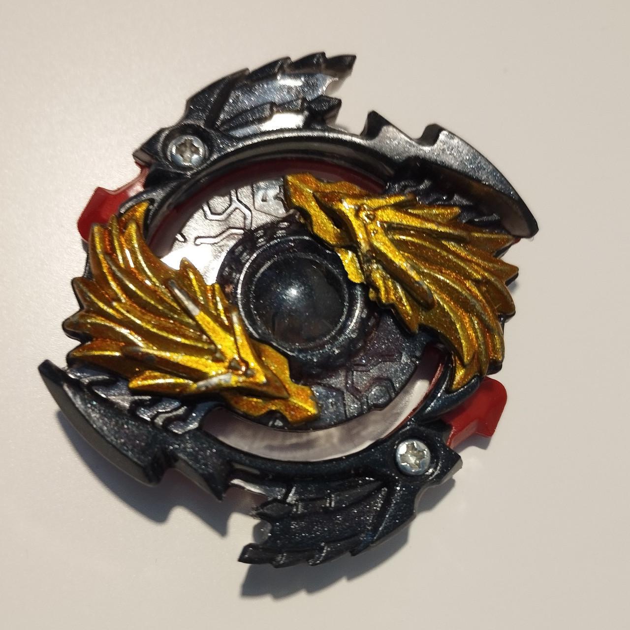 Волчок Beyblade Lost Longinus Gold Dragon B-00 двусторонний лаунчер с ручкой - фото 5