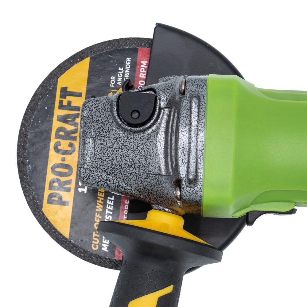 Кутошліфувальна машина ProCraft PW1100ES 125 мм 1100 Вт з регулюванням обертів (011004) - фото 3
