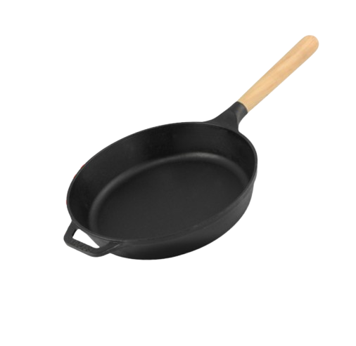 Сковорода чугунная Brizoll NEXT 220х40 см съемная ручка Сковорода чугунная Brizoll NEXT 220х40 см съемная ручка