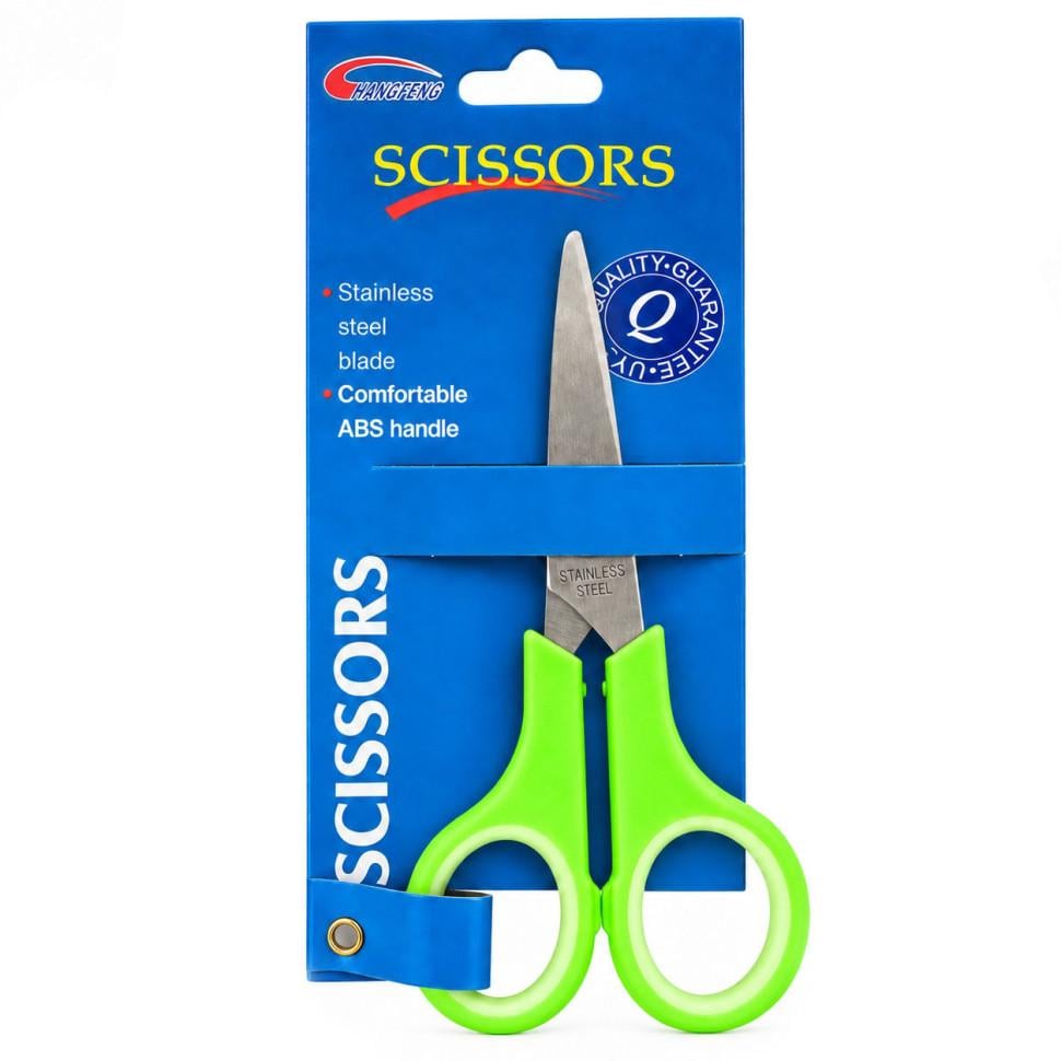 Канцелярские ножницы Bambi №5 Scissors C 13 см Зеленый (SC-403-B-30)