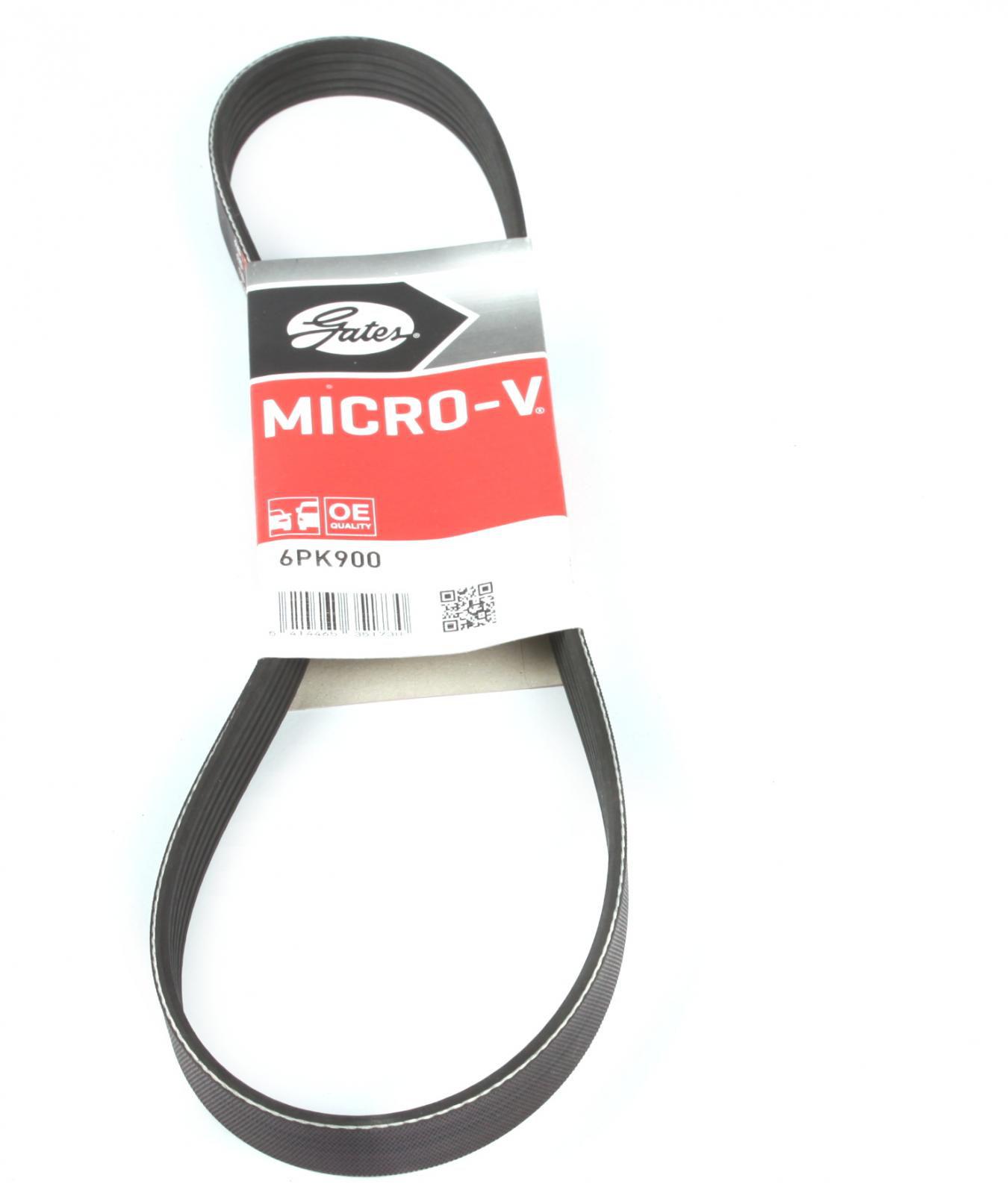 Ремень генератора GATES VOLKSWAGEN Caddy III/Fiat Ducato 1.6/2.5TDI 94-02 (6PK900)