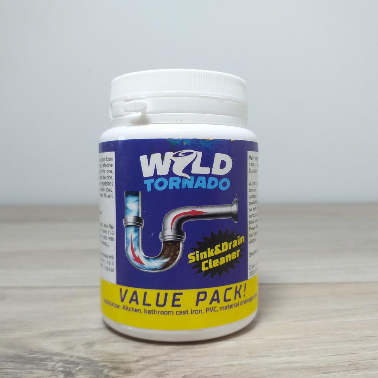Очиститель для мытья и слива WILD Tornado Sink 100 г (X-1125) - фото 2