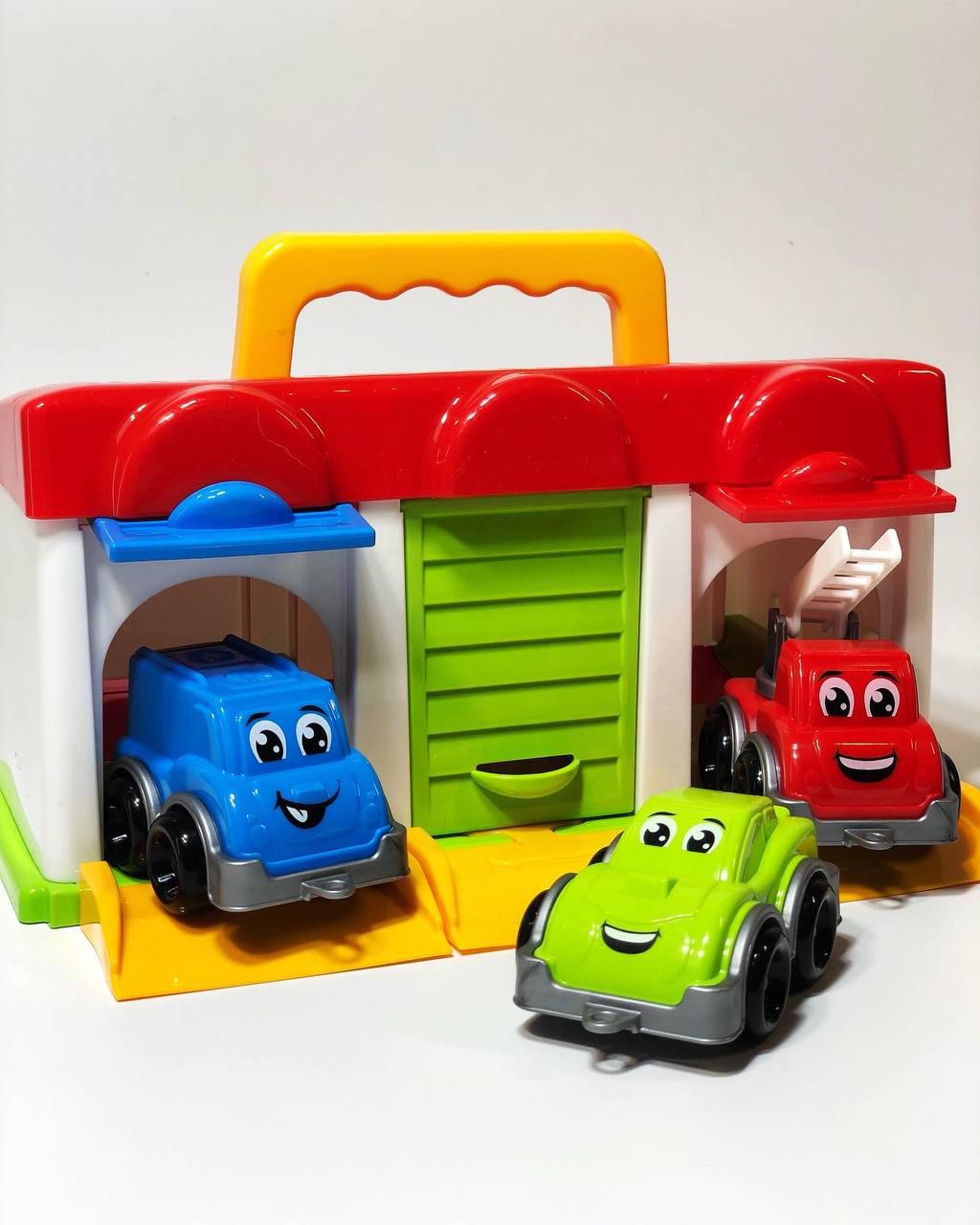 Гараж Technok Toys 8416 6 3 машинки - фото 4 Гараж Technok Toys 8416 6 3 машинки - фото 4