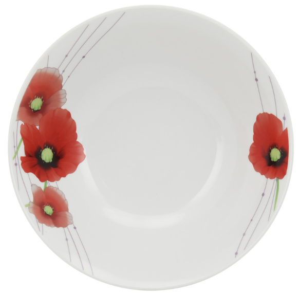 Тарелка Limited Edition Poppy 18 см Белый (9030S)