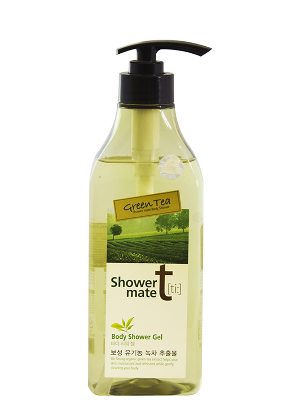 Гель для душу KeraSys Shower Mate Body Wash Green Tea Зелений чай 550