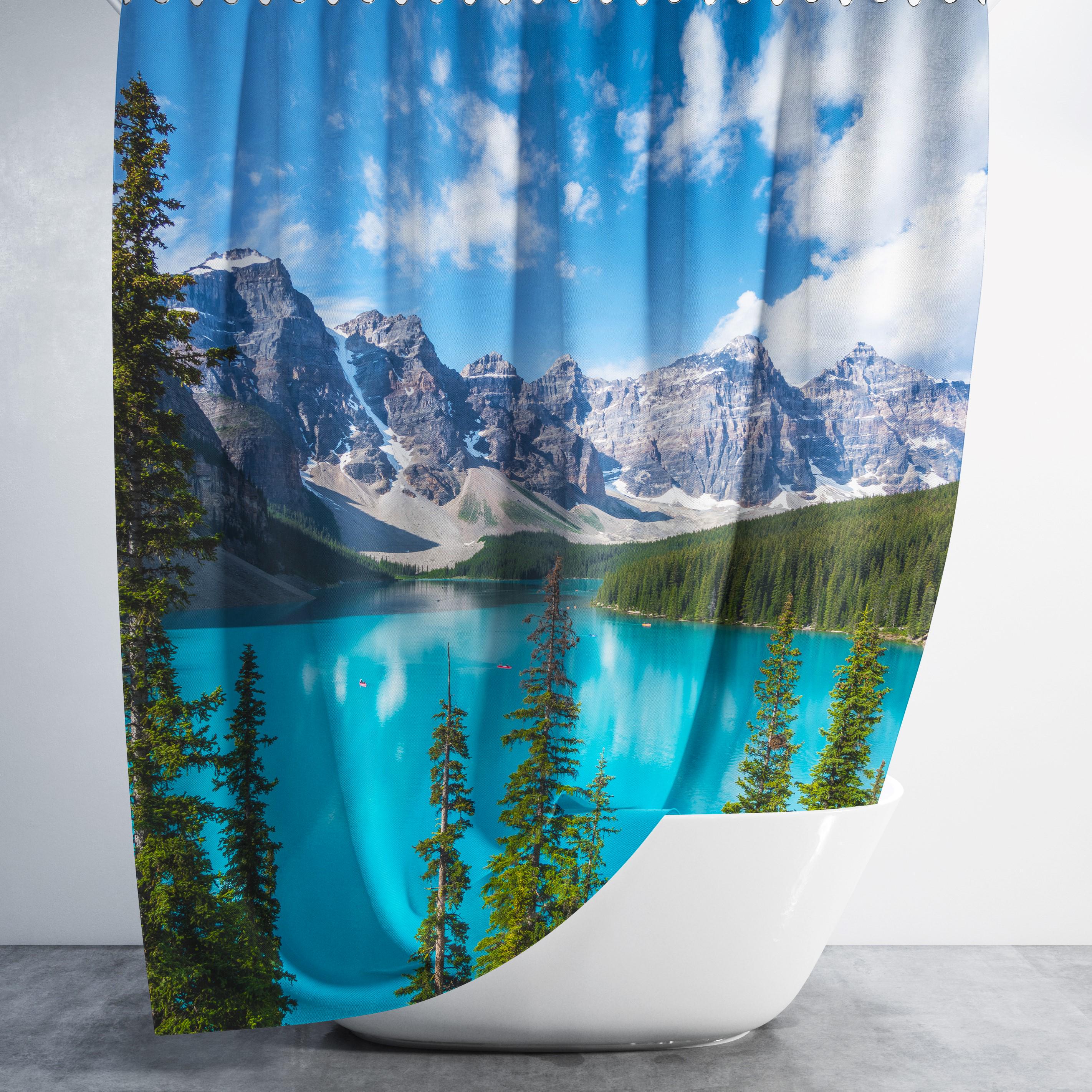 Штора для ванной Tropikhome Rocky Mountains 180x200 см (27306775)