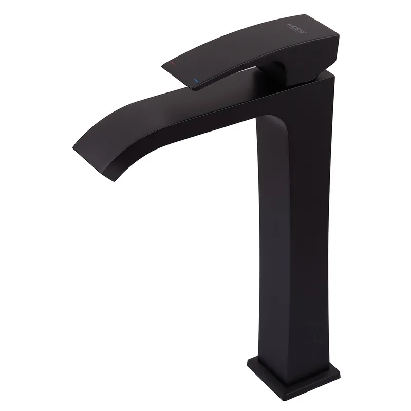 Змішувач для умивальника KOER KB-13007-05 High Black (KR3445) Змішувач для умивальника KOER KB-13007-05 High Black (KR3445)