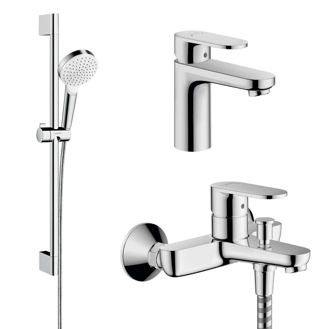 Набор смесителей для ванны Hansgrohe VERNIS BLEND 71551111 Хром (125244)