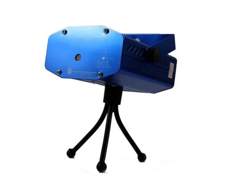 Проектор лазерный HJ08 с эффектами стробоскопа 4в1 многофункциональный (4053)