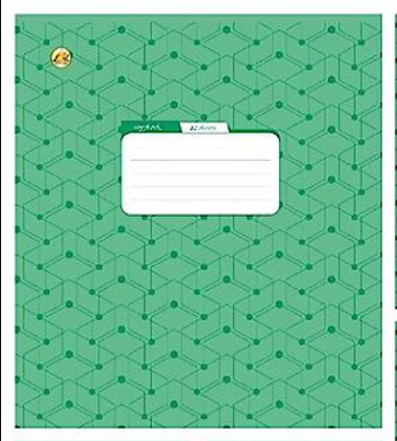 Тетрадь цветная линия 12 листов (28020855)