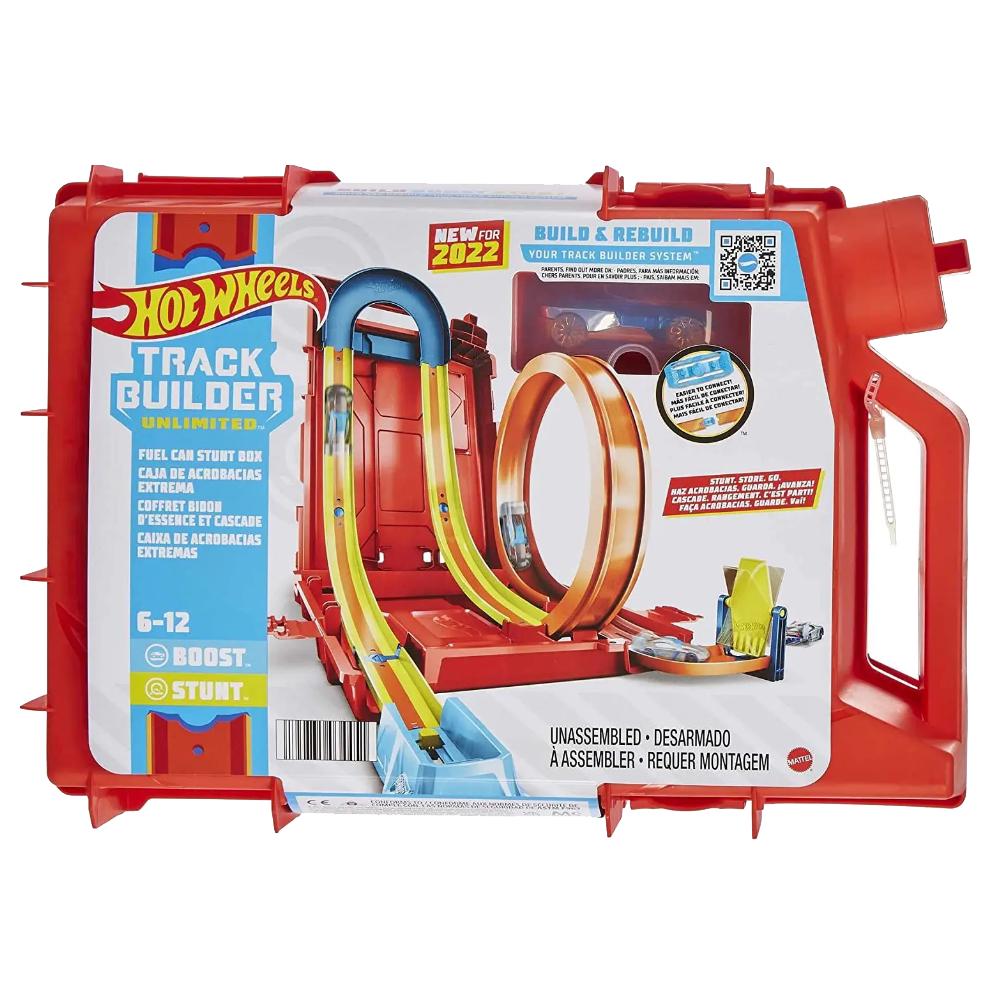 Трек Hot Wheels Track builder Турботрюки (HDX78) - фото 6