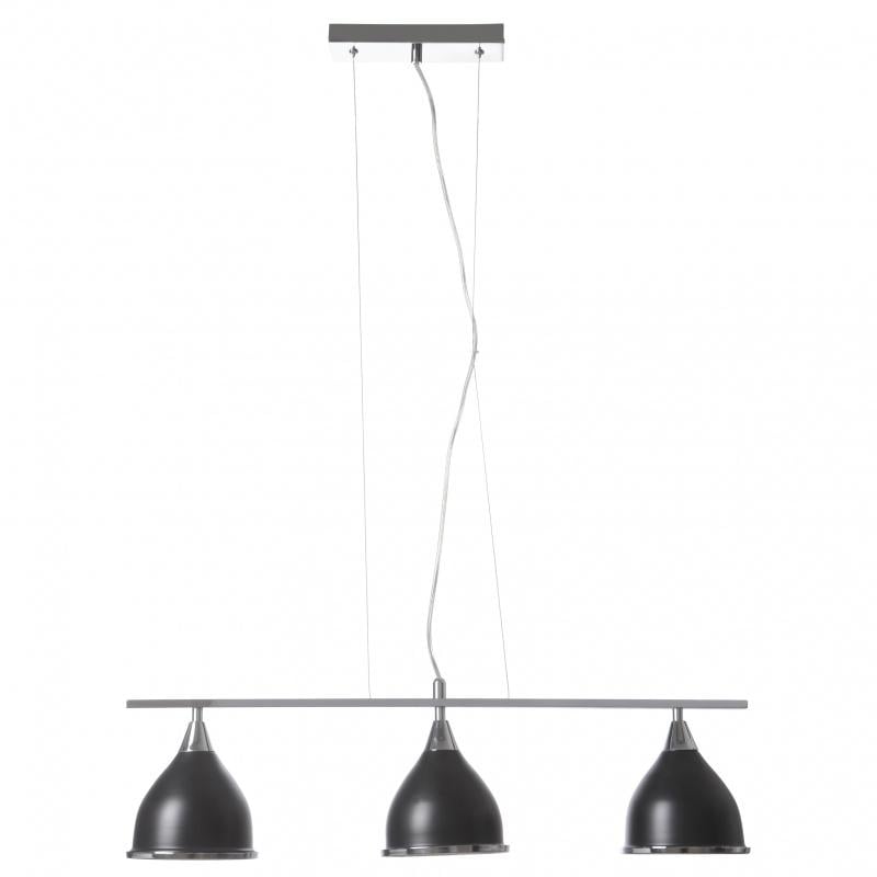 Люстра потолочная подвес на 3 плафона Brille BKL-578S/3 E14 BK