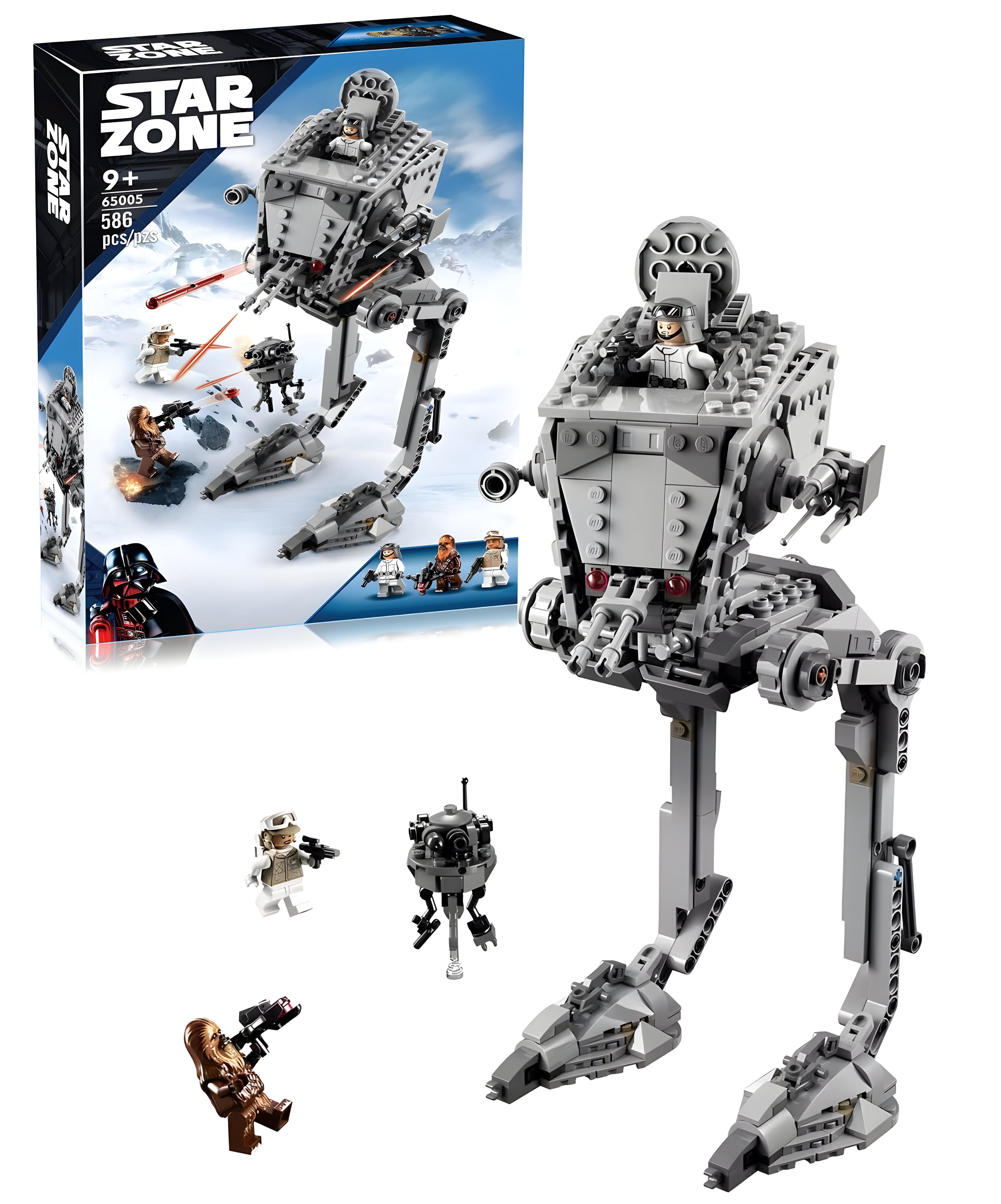 Конструктор детский Star Wars крокоход AT-ST на Готи 586 дет. (SY65005) Конструктор детский Star Wars крокоход AT-ST на Готи 586 дет. (SY65005)