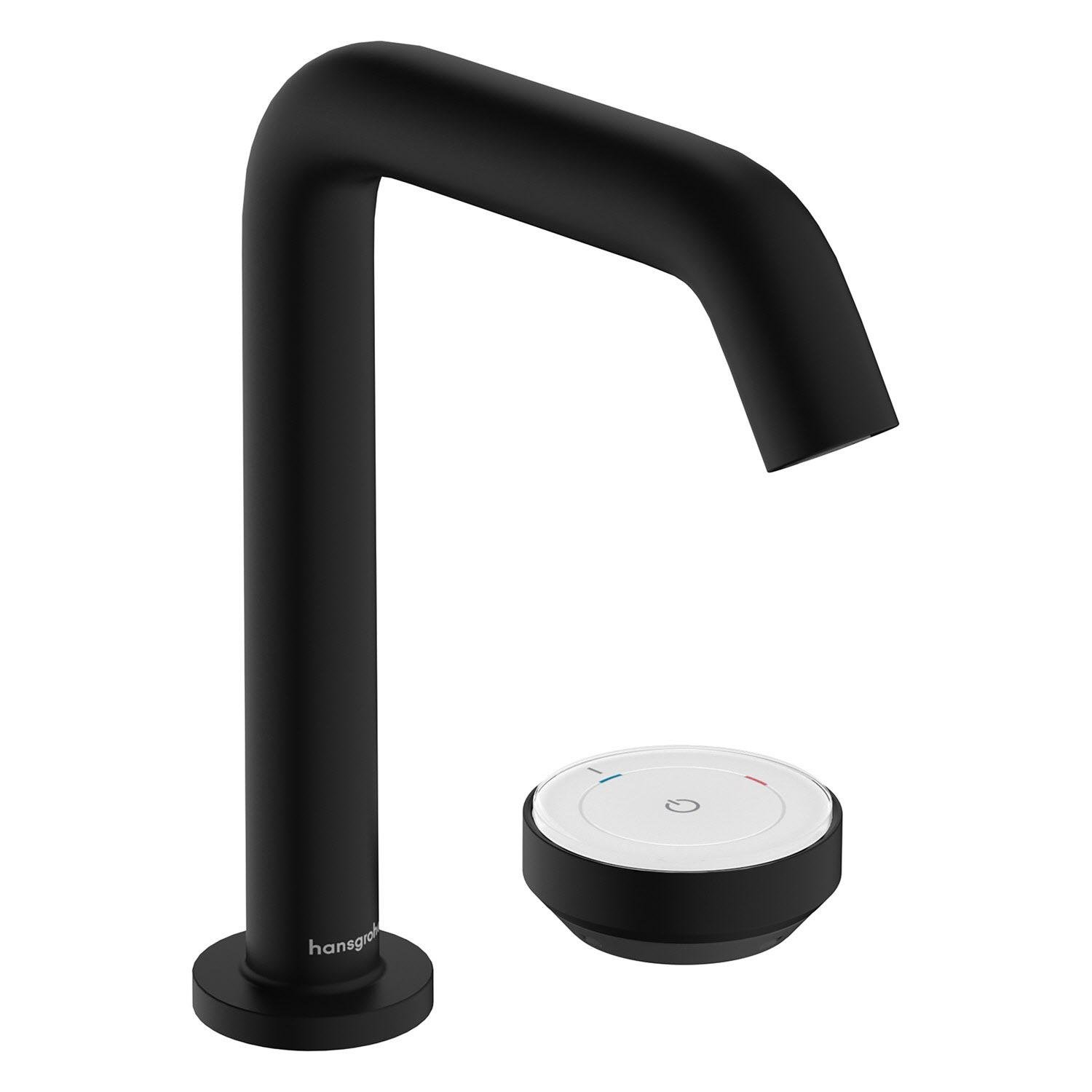 Смеситель для умывальника Hansgrohe Tecturis E CoolStart EcoSmart+ 73353670 Черный (214819)