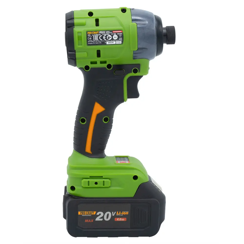 Гайковерт акумуляторний безщітковий ProCraft PS22 без акумулятора та без зарядного пристрою - фото 5