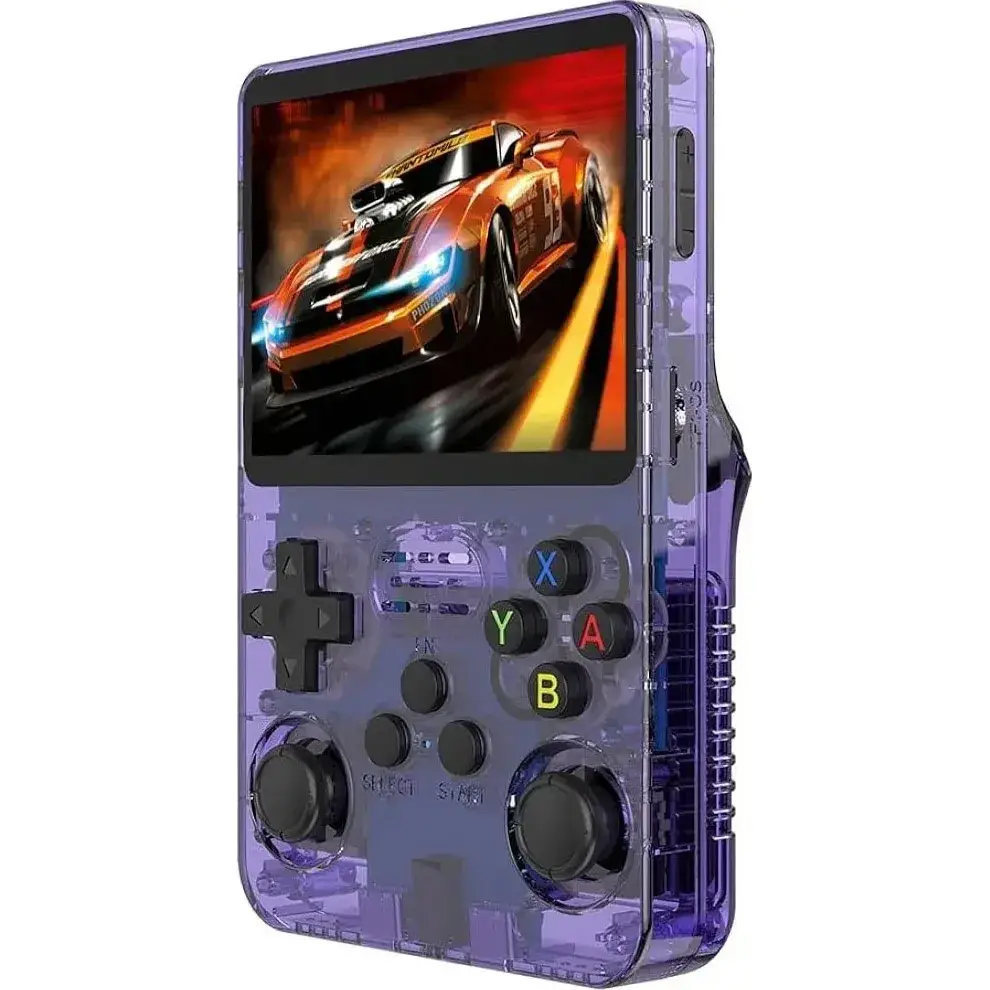 Игровая консоль портативная Intex Data Frog R36s Purple - фото 5