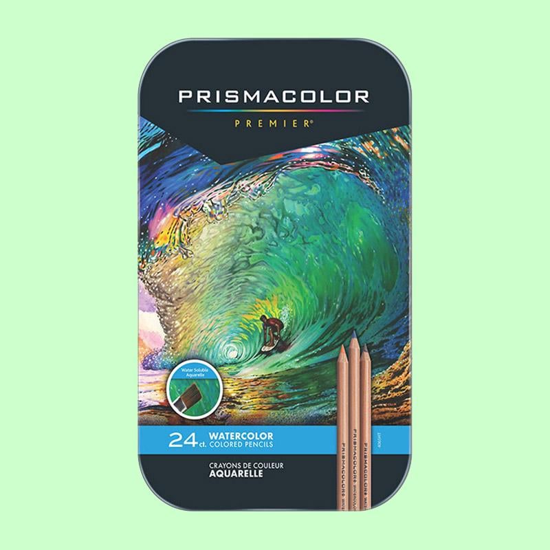 Набор карандашей мягких акварельных Prіsmacolor Watercolor Pencіls 24 шт. (111302)
