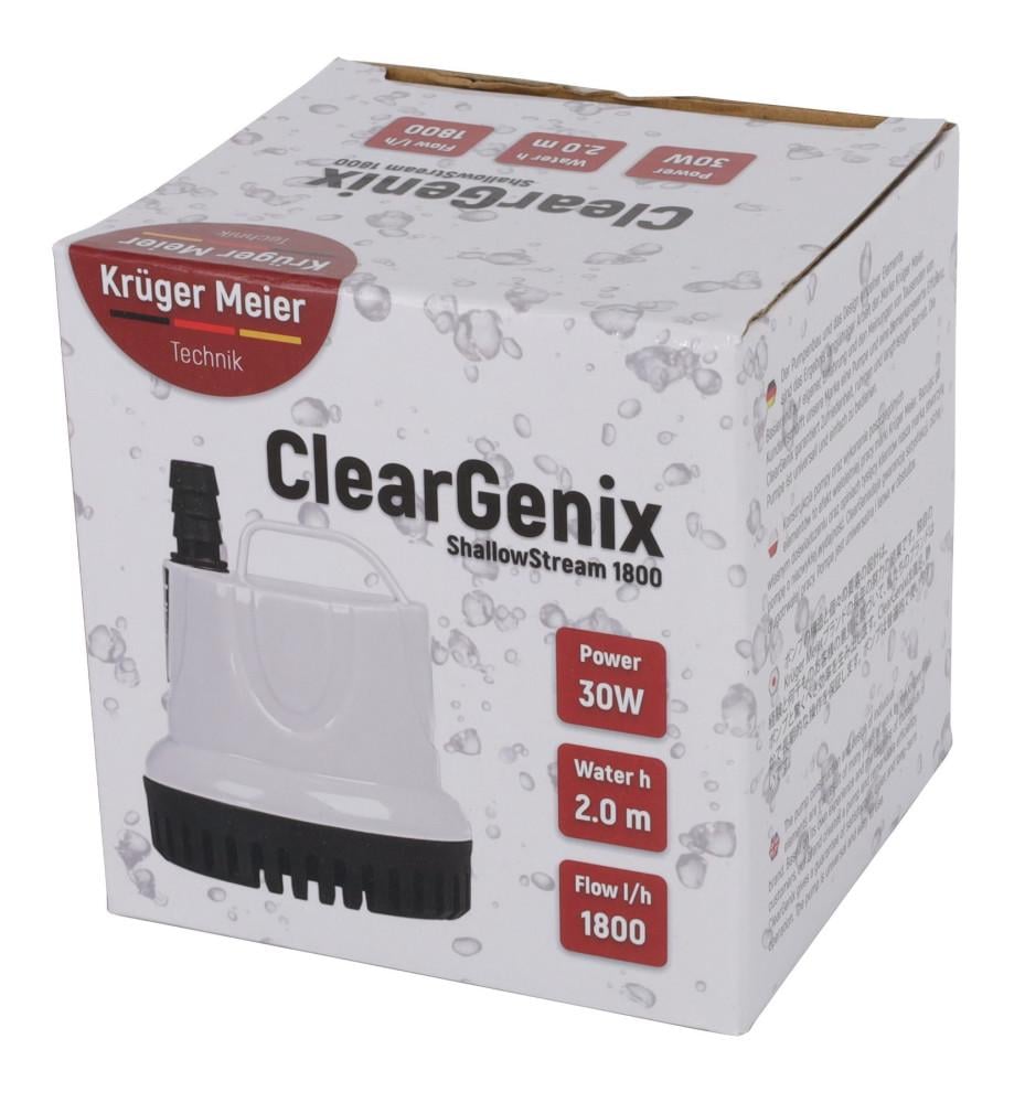 Помпа подъемная с низким погружением Kruger Meier ClearGenix 1800 л/ч (CLEARGENIX1800) Помпа подъемная с низким погружением Kruger Meier ClearGenix 1800 л/ч (CLEARGENIX1800)