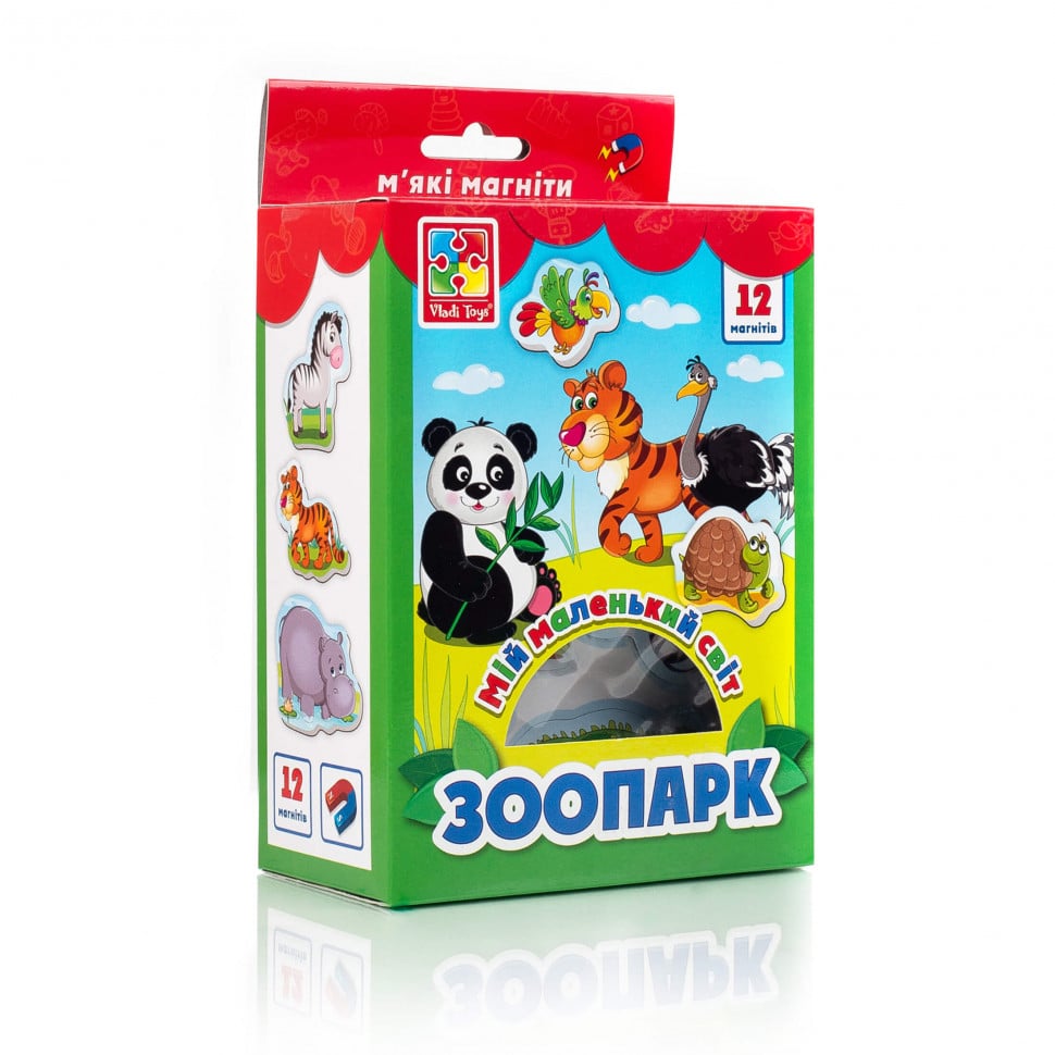 Настольная игра Vladi Toys Мой маленький мир Зоопарк укр. (VT3106-10)