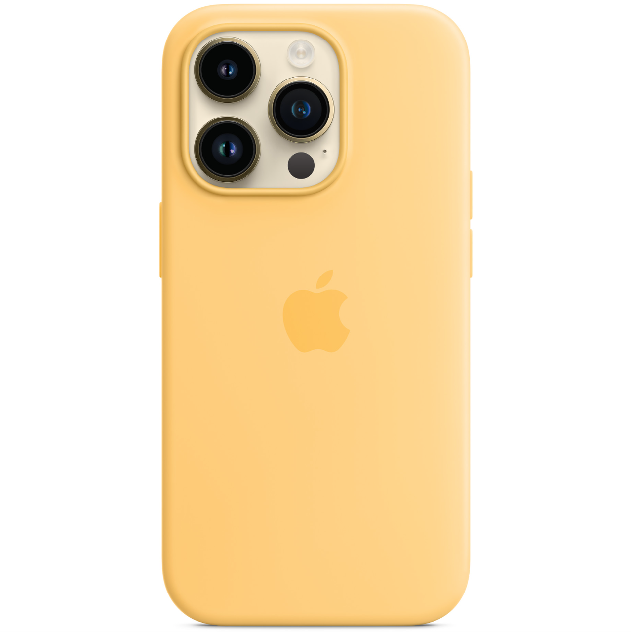 Чехол-накладка Apple Silicone Case with MagSafe for iPhone 14 Pro Max, Sunglow (HC)