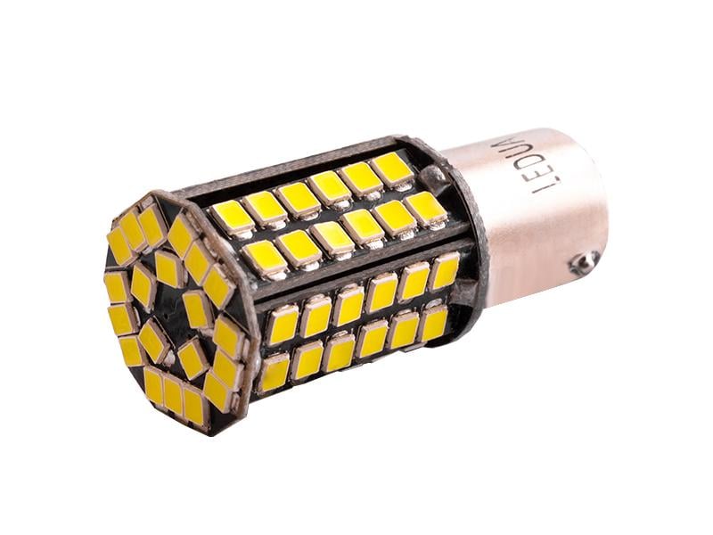 Автолампа светодиодная T25 P21W 1156 12 В SMD2835-80led Белый (1280)