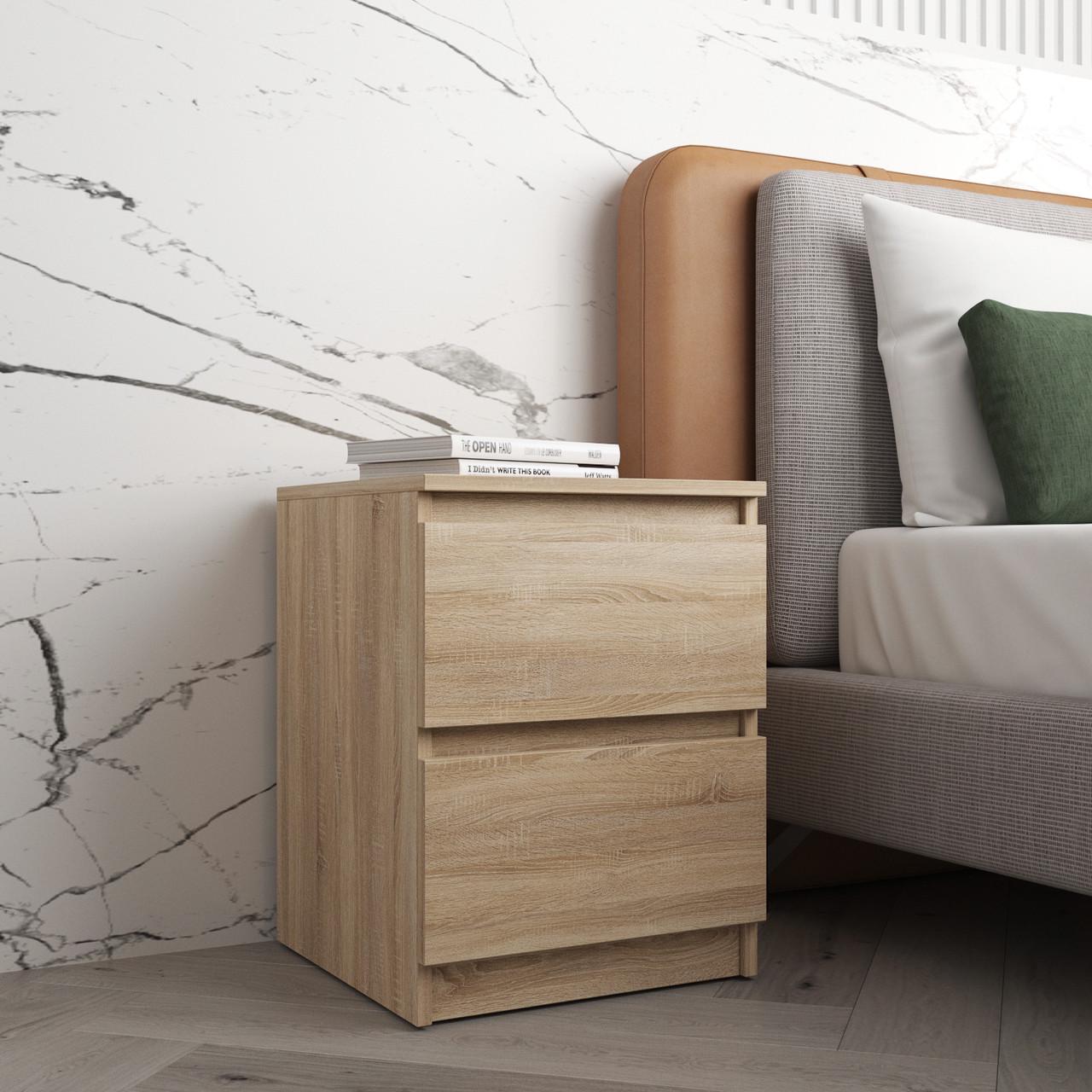 Тумба прикроватная Вайс R-5 402х400х530 мм Дуб Сонома (30730983) - фото 2 Тумба прикроватная Вайс R-5 402х400х530 мм Дуб Сонома (30730983) - фото 2