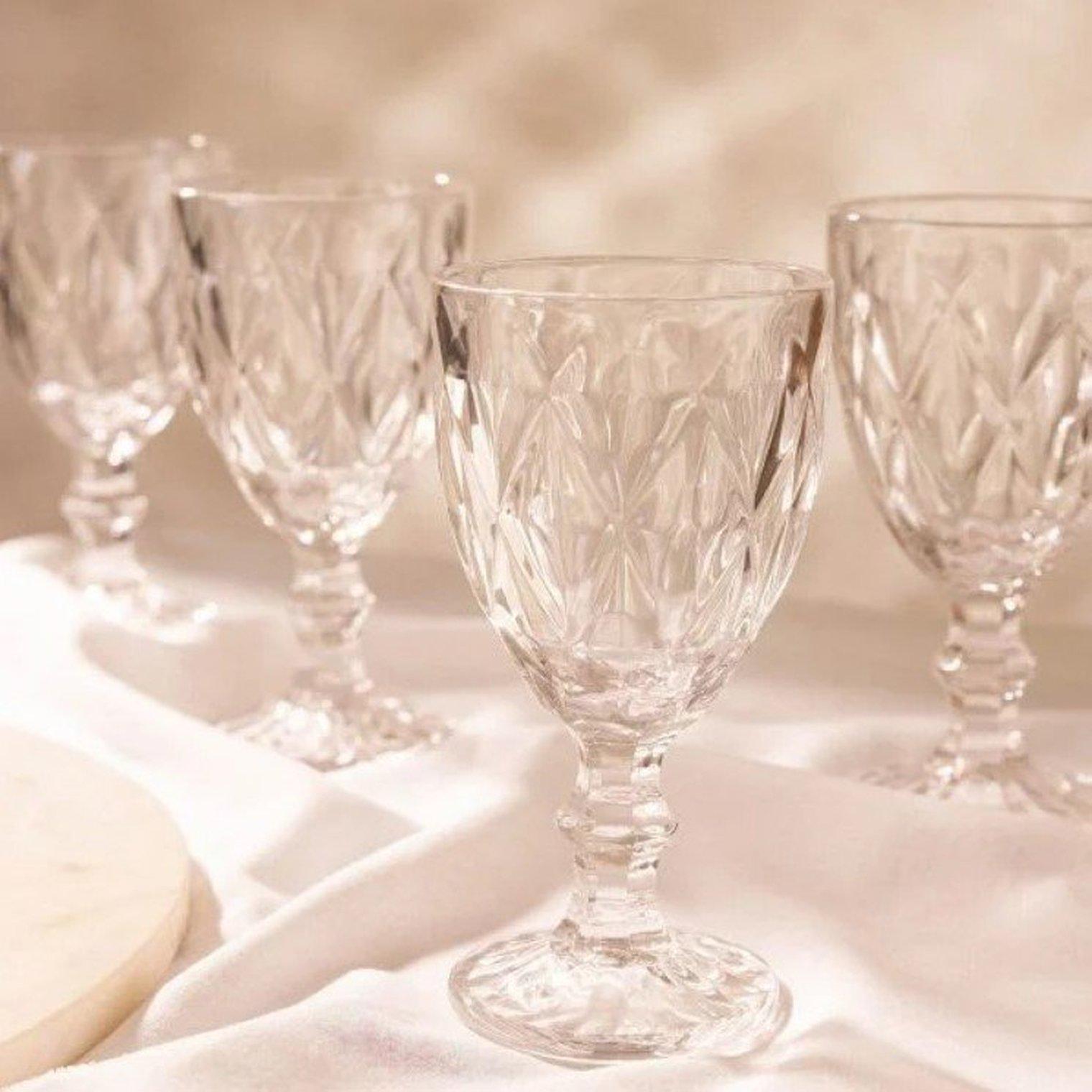 Набор бокалов для вина Homla LUNNA 310 мл 4 шт. Прозрачный (158087) - фото 5 Набор бокалов для вина Homla LUNNA 310 мл 4 шт. Прозрачный (158087) - фото 5