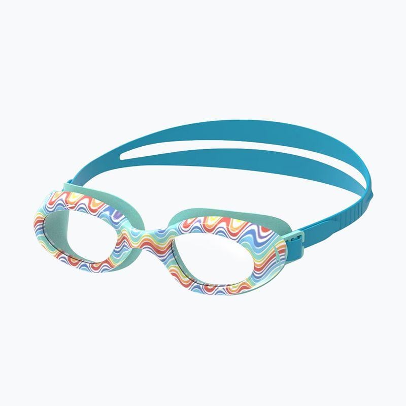 Окуляри дитячі для плавання Speedo JR FUTURA HYDRO PRT One Size Блакитний (8-E000038002)