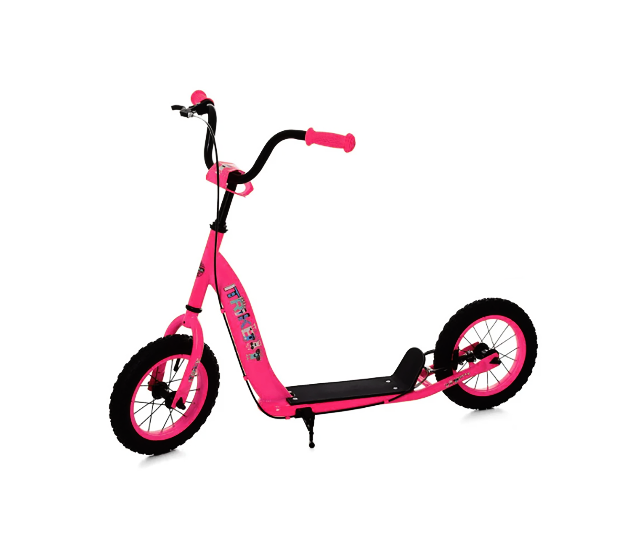 Самокат городской ITrike SR 2-043 двухколесный Розовый (SUN6689)